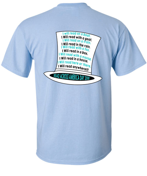 The Cat in the Hat T Shirt, I Will Read With A Goat T Shirt, Read Across America Day 2018 T Shirt
