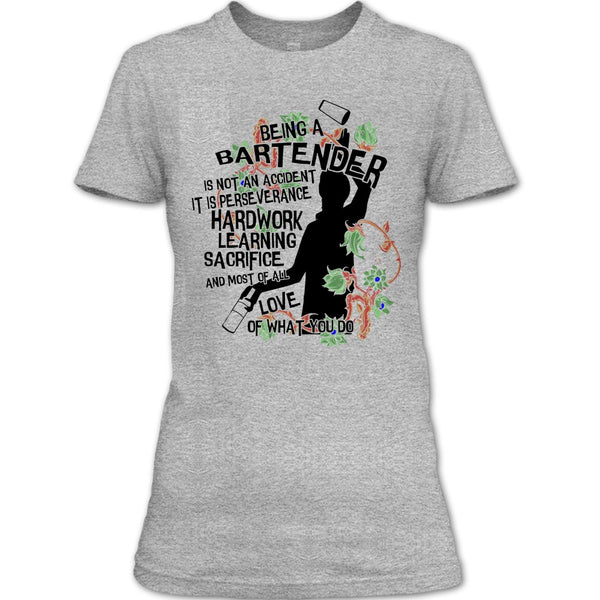 Being A Bartender T Shirt, Coolest Bartender T Shirt