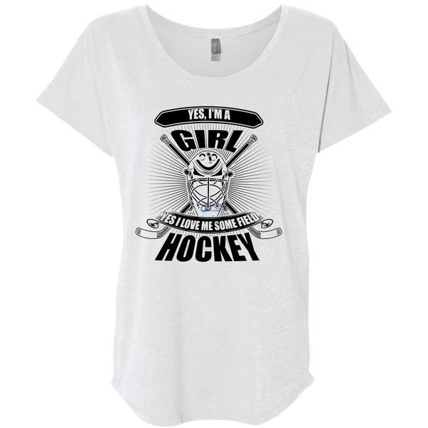 I'm A Girl T Shirt, I Love Hockey T Shirt, Awesome T-Shirts