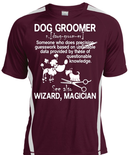 Dog Groomer T Shirt, See Also Wizard Magician T Shirt, Cool Shirt