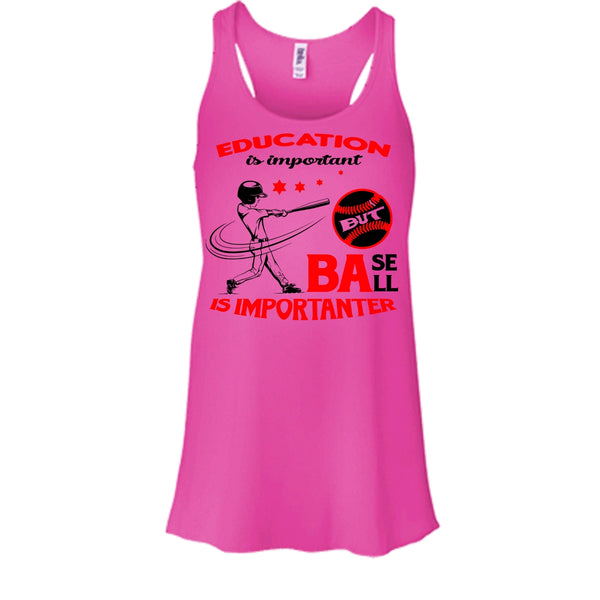 Education Is Important But Baseball Is Importanter Shirt, Sport Shirt