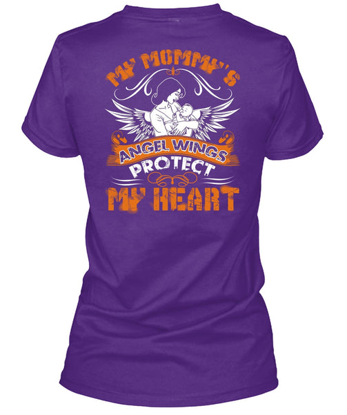 My Mommy's Angel Wings T Shirt, Protect My Heart T Shirt