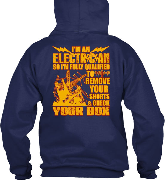 I'm An Electrician T Shirt, Check Your Box T Shirt