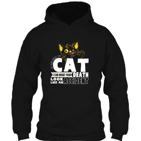 If You Hurt My Cat T Shirt, Coolest Cat Lover T Shirt