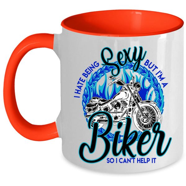 Cool Gift For Biker Coffee Mug, I'm A Biker Accent Mug