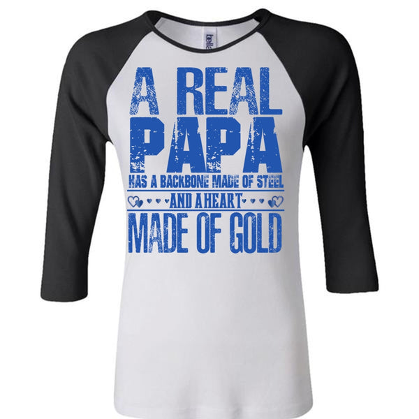 A Real Papa T Shirt, I Love Papa T Shirt, Awesome T-Shirts