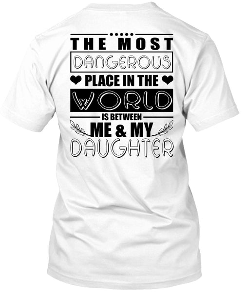 A black t-shirt with the shopify logo