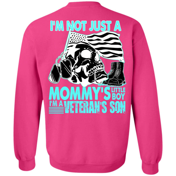 I Love Veteran T Shirt, I'm A Veteran's Son Sweatshirt