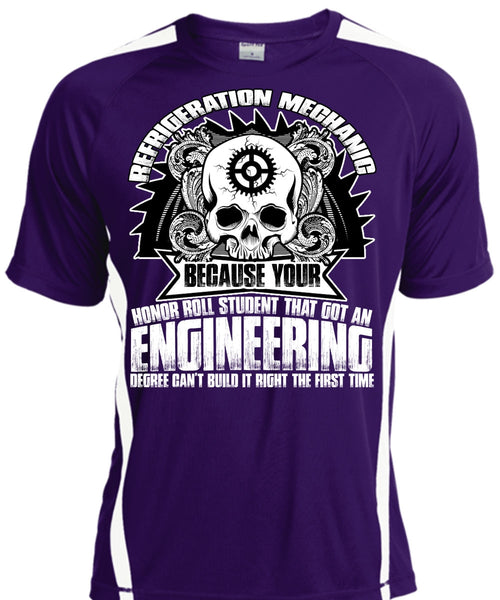 Refrigeration Mechanic T Shirt, Engineering Degree T Shirt, Cool Shirt