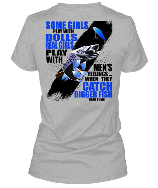 They Catch Bigger Fish T Shirt, I Love Fishing T Shirt