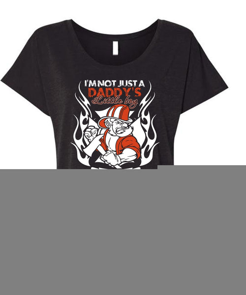 A black t-shirt with the shopify logo