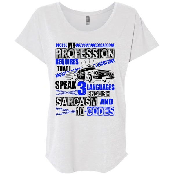 My Profession Requires T Shirt, I Love Police T Shirt, Awesome T-Shirts