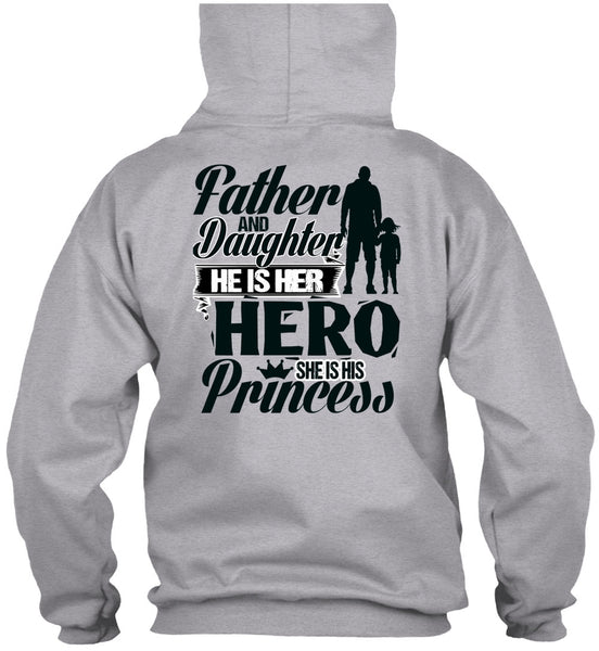 Father And Daughter T Shirt, I Love Papa T Shirt