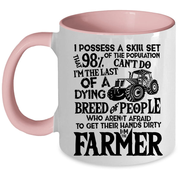 Funny Gift For Farmer Coffee Mug, I'm The Farmer Accent Mug