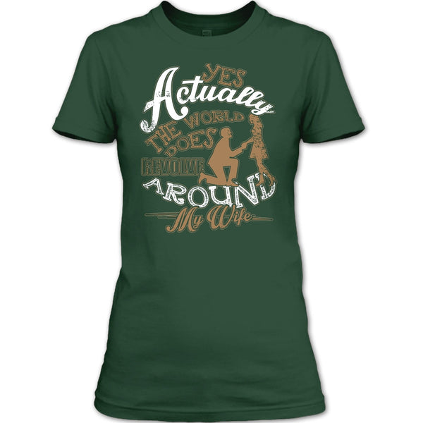 Revolve Around My Wife T Shirt, I Love My Wife T Shirt
