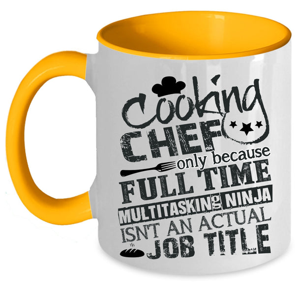 Awesome Chef Coffee Mug, Cooking Chef Accent Mug