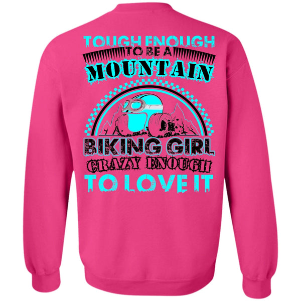 I Love Biking T Shirt, Mountain Biking Girl Sweatshirt