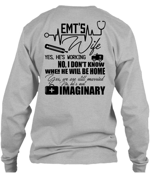 EMT's Wife T Shirt, I Love Nursing T Shirt
