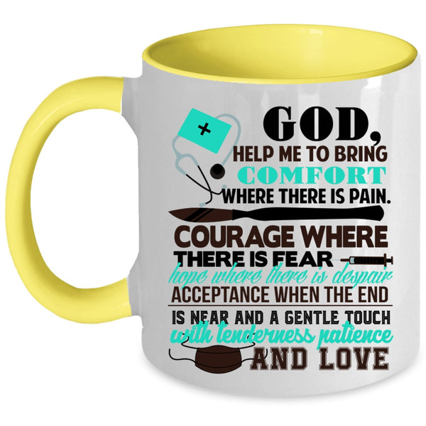 Funny Gift For Nurse Coffee Mug, Cute Nurse Accent Mug