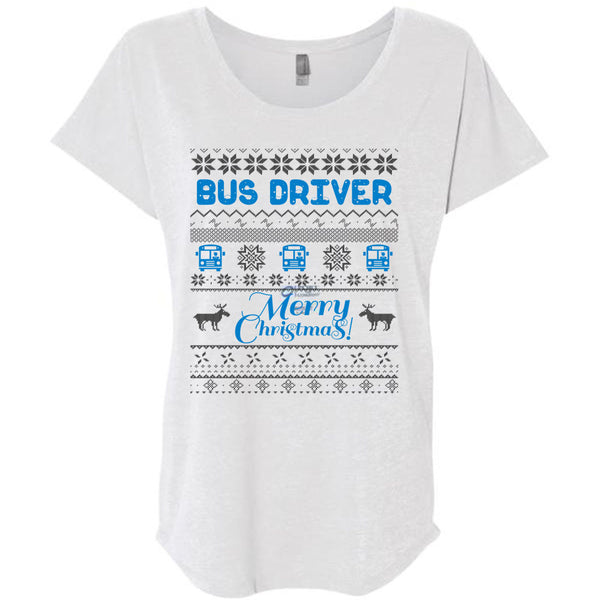 Bus Driver Merry Christmas T Shirt, I Love Driving T Shirt, Awesome T-Shirts