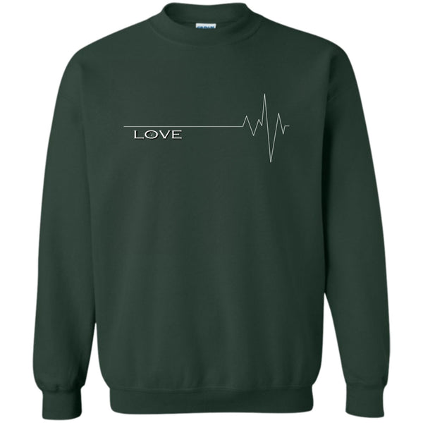 Dog Heartbeat T Shirt, Cool Dog Sweatshirt