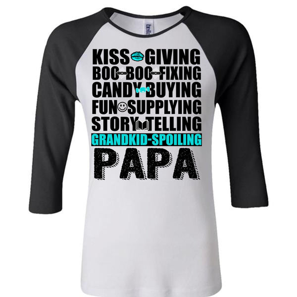 Grandkid-Spoiling Papa T Shirt, I Love Papa T Shirt, Awesome T-Shirts