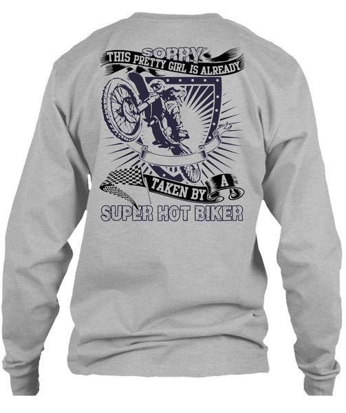 Taken By A Hot Biker T Shirt, I Love Biking T Shirt