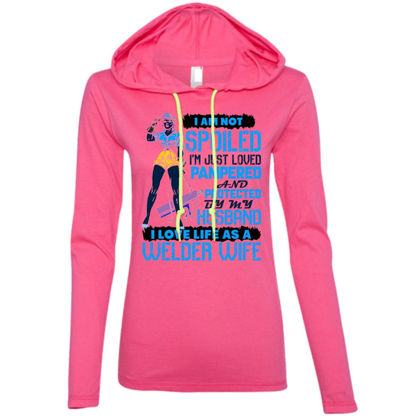 I Love Life As A Welder Wife T Shirt, I Love Welder T Shirt, Awesome T-Shirts