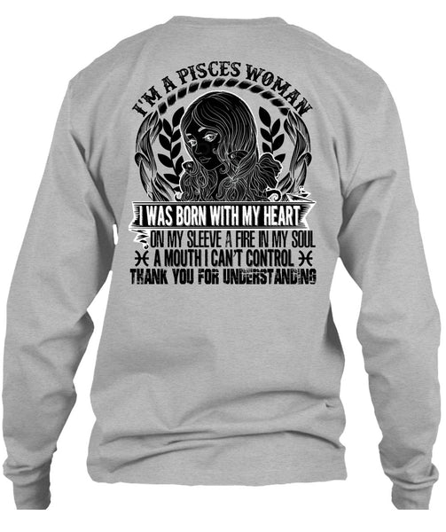 I'm A Pisces Woman T Shirt, I Love Pisces T Shirt