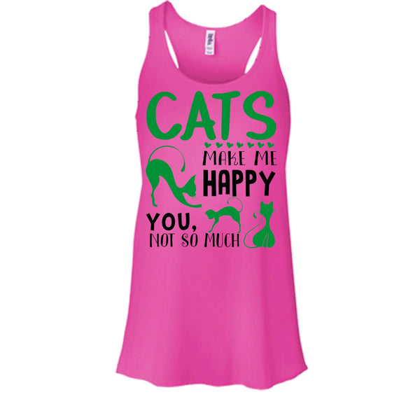 Cats Make Me Happy Shirt, You Not So Much Shirt, Cute Cat Shirt