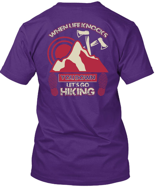 Let's Go Hiking T Shirt, I Love Hiking T Shirt