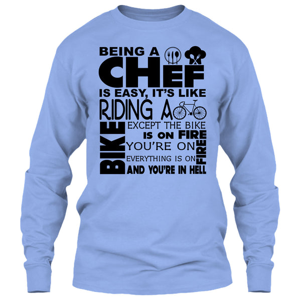 Being A Chef Is Easy T Shirt, I'm A Coolest Chef T Shirt