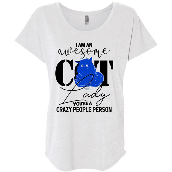 I Am An Awesome Cat Lady T Shirt, Being A Cat T Shirt, Awesome T-Shirts