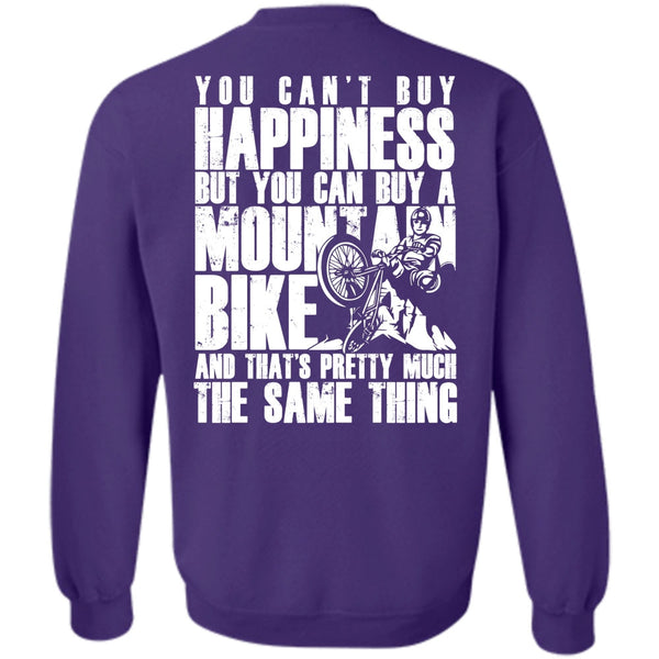 You Can't Buy Happiness T Shirt, I Love Biker Sweatshirt