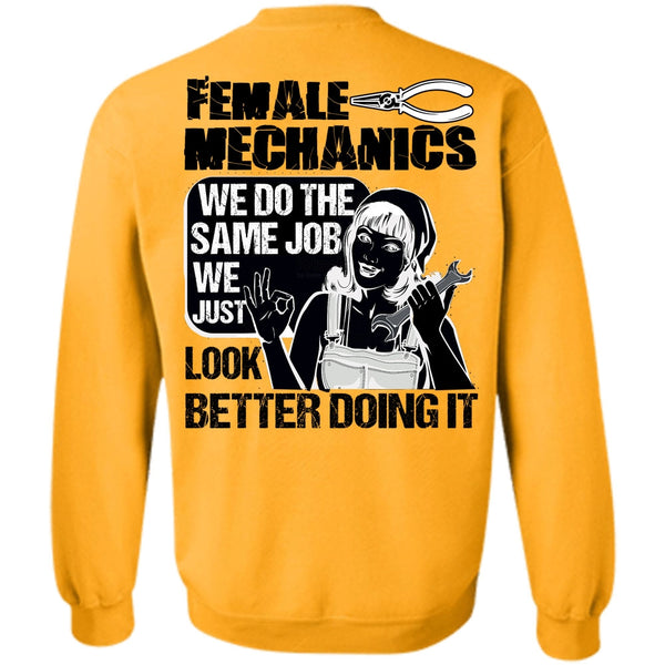I Love Mechanic T Shirt, Female Mechanics Sweatshirt