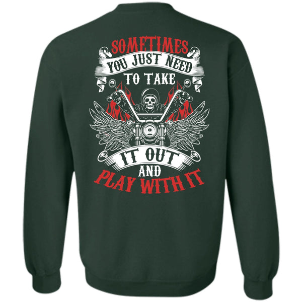 I Love Biker T Shirt, Being A Biking Sweatshirt