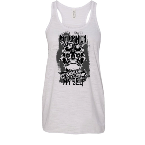 My Opinion Offended You? T Shirt, Coolest Shooter Tank Top