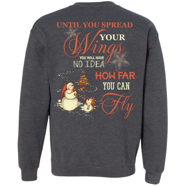 You Spead Your Wings T Shirt, This Girl Loves Christmas Sweatshirt