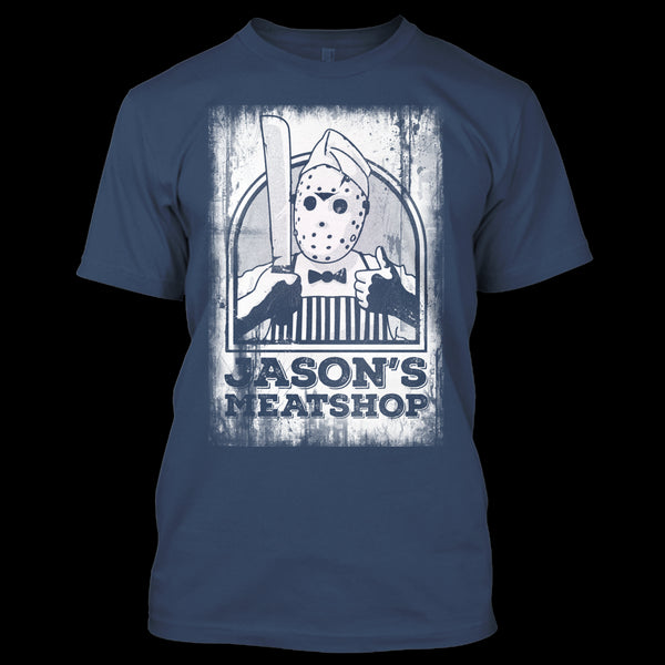 A black t-shirt with the shopify logo