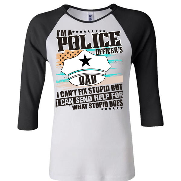 I'm A Police Officer's Dad T Shirt, I Love Police T Shirt, Awesome T-Shirts