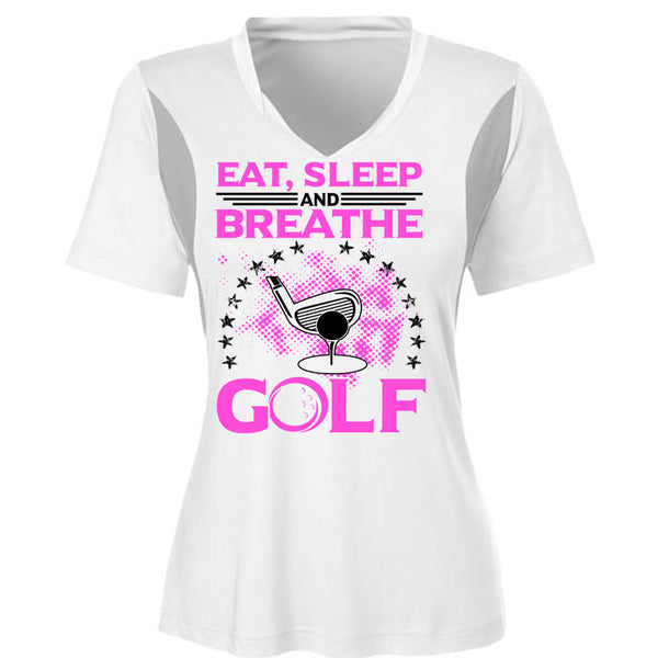 Eat Sleep Breathe And Golf T Shirt, Being A Golfer T Shirt, Awesome T-Shirts