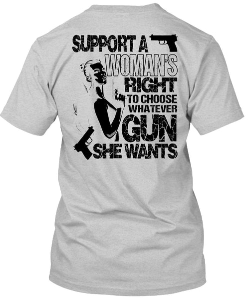 Choose Whatever Gun T Shirt, I Love Gunner T Shirt