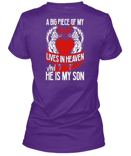 He Is My Son T Shirt, Lives In Heaven T Shirt