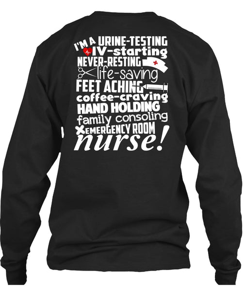 Emergency Room Nurse T Shirt, I Love Nursing T Shirt