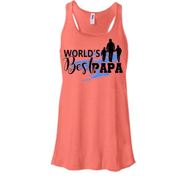 World's Best Papa T Shirt, Gift For Papa Tank Top