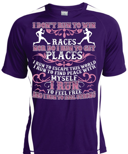 I Run To Feel Free T Shirt, I Run To Feel Strong T Shirt, Cool Shirt