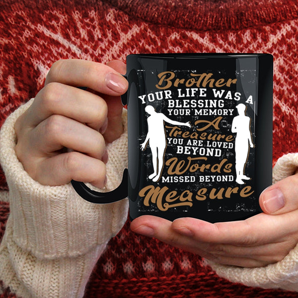 Brother Coffee Mug, Best Gift For My Son Coffee Cup