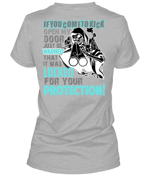 Locked For Your Protection T Shirt, I Love Veteran T Shirt