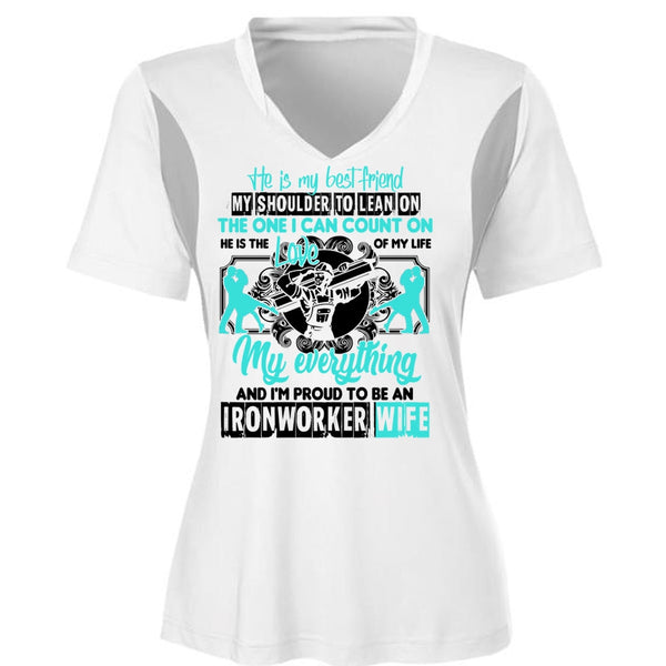 I'm Proud To Be An Ironworker Wife T Shirt, Being An Ironworker T Shirt, Awesome T-Shirts