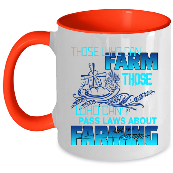 Awesome Gift For Farmer Coffee Mug, Farming Accent Mug